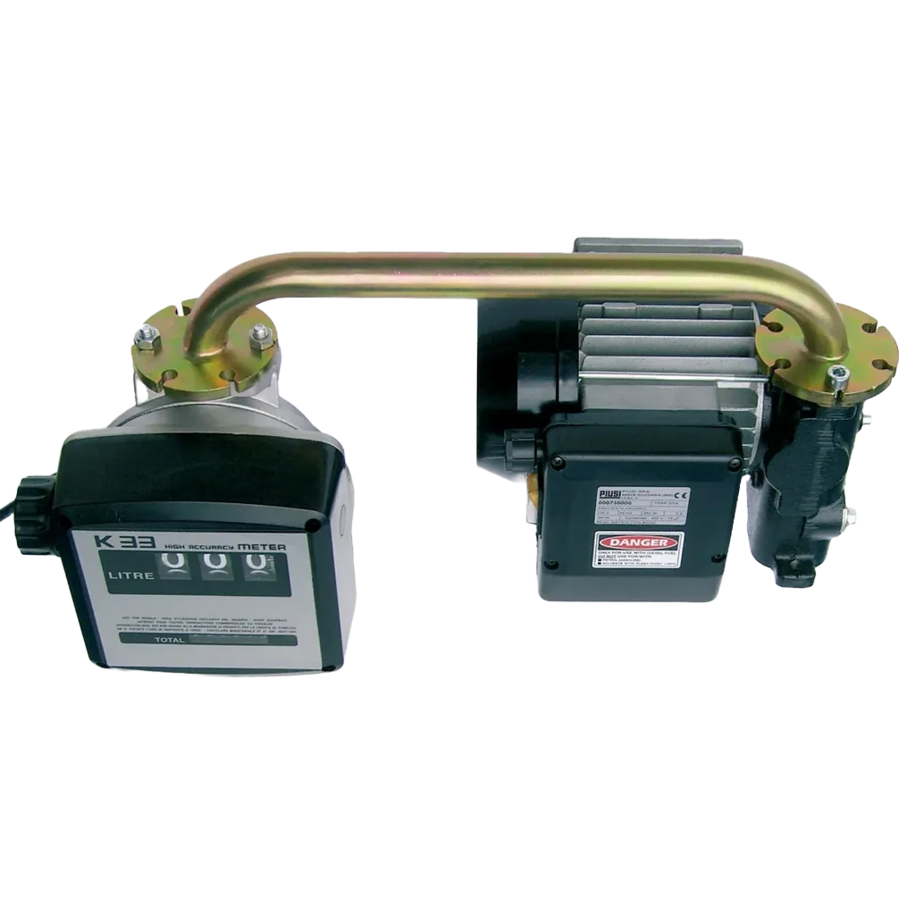 Flange connector for PIUSI pumps