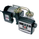 Flange connector for PIUSI pumps