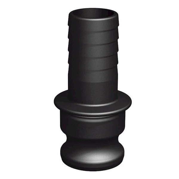 [100714] Camlock Stecker auf Schlauchtülle Typ E PP (3/4 Zoll, 13 mm)