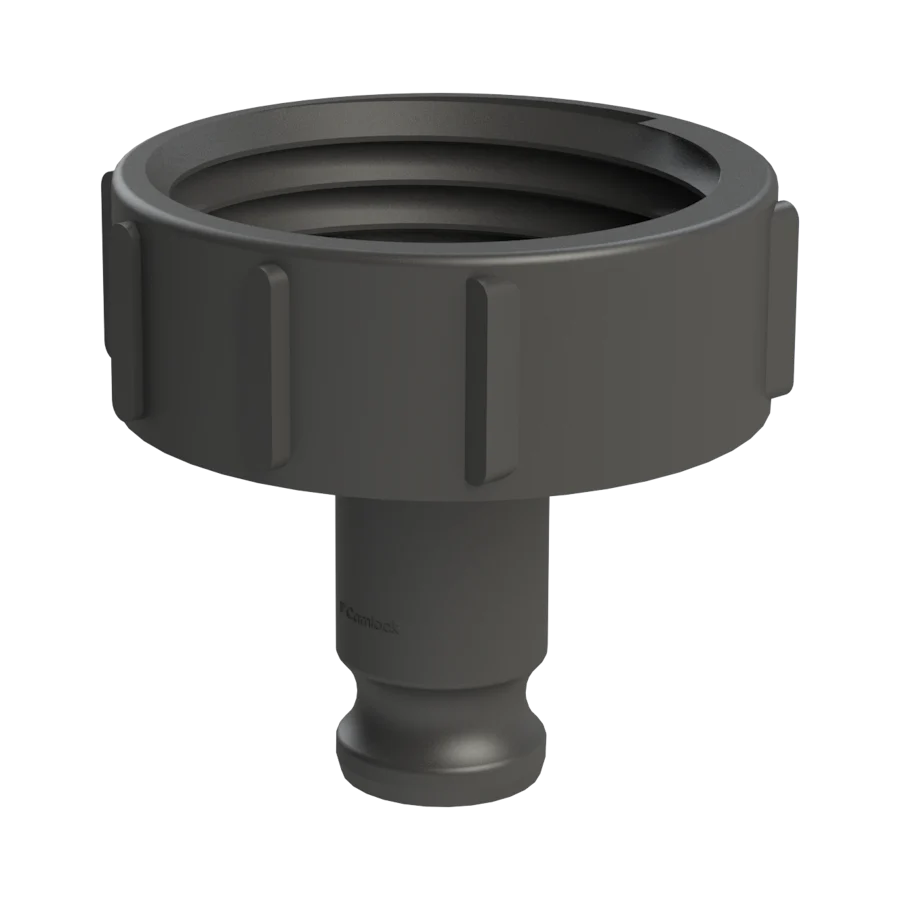 IBC Adapter Innengewinde auf Camlock Stecker PP