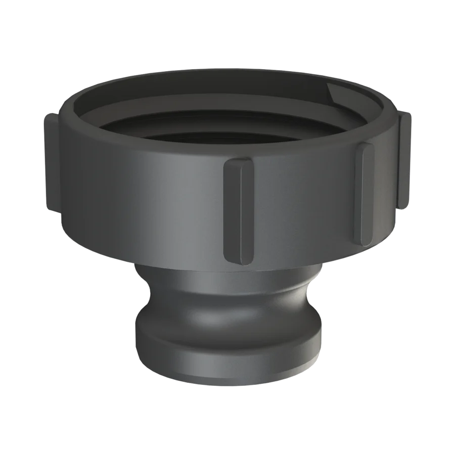 IBC Adapter Innengewinde auf Camlock Stecker PP