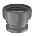 IBC Adapter Innengewinde auf Camlock Stecker PP