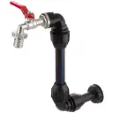 IBC S60x6 Schwanenhals mit Wasserhahn