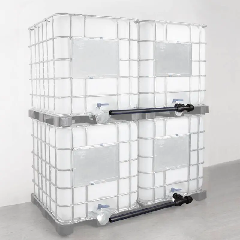 [108954] IBC connection set, stacked, 32 mm pipe extension