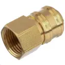 Quick-release coupling DN7.2, female thread, brass
