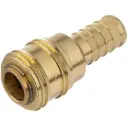 Quick-release coupling DN7.2, brass, for hose nozzle