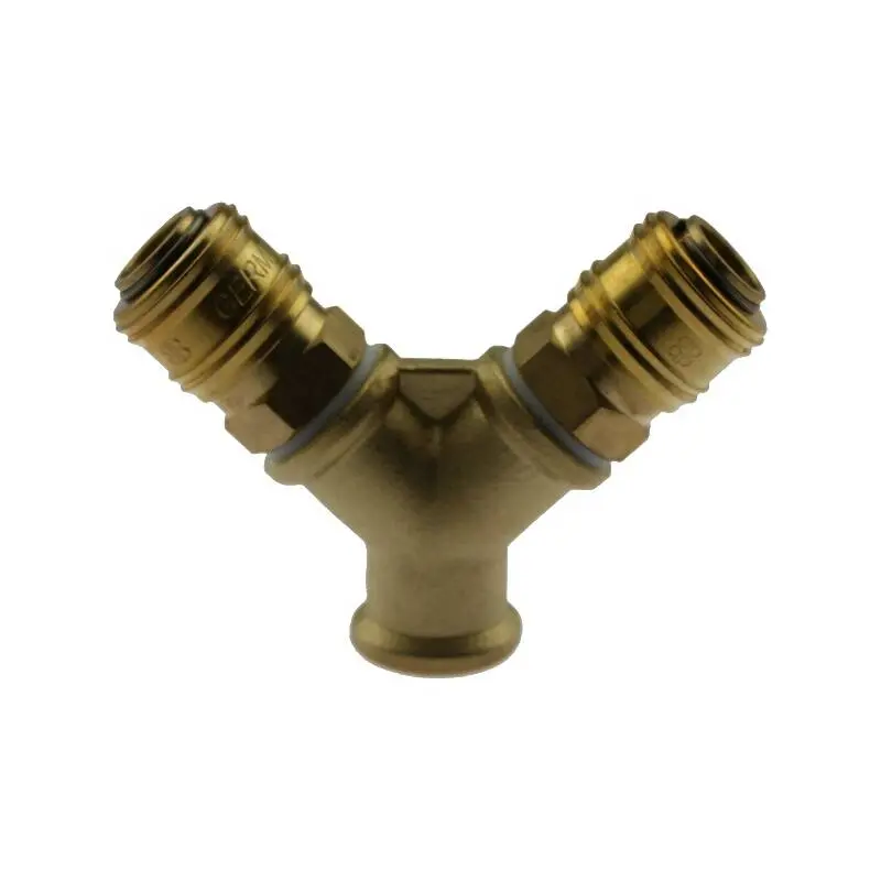 Distributor female thread on quick-release coupling, brass