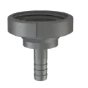 Milchrohr Innengewinde DN50 auf Schlauchtülle 19mm PP