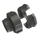 Camlock Stecker 2" auf S60x6 Außengewinde PP