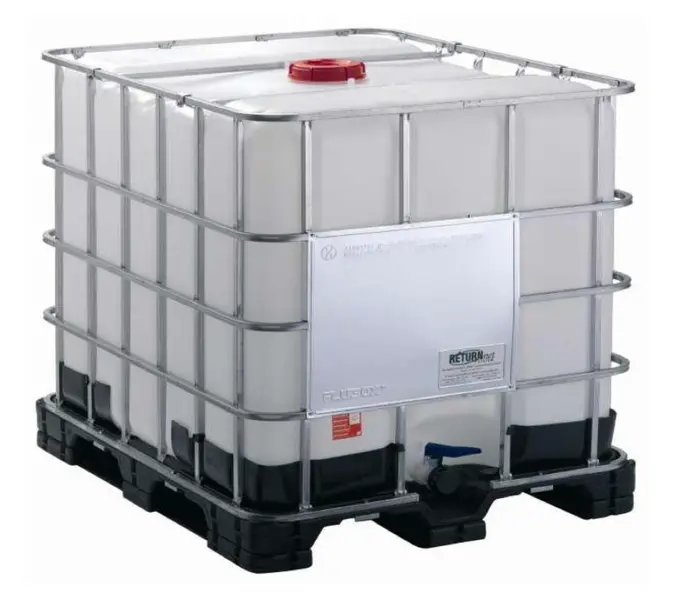 [101623] IBC container 1000L with plastic pallet