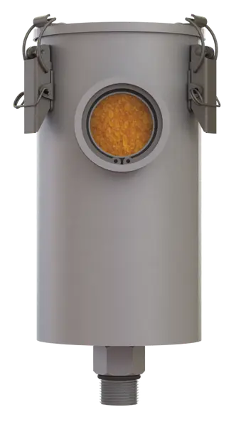 Atmungstrockner aus ALU ex geschützt. Für 1000L IBC