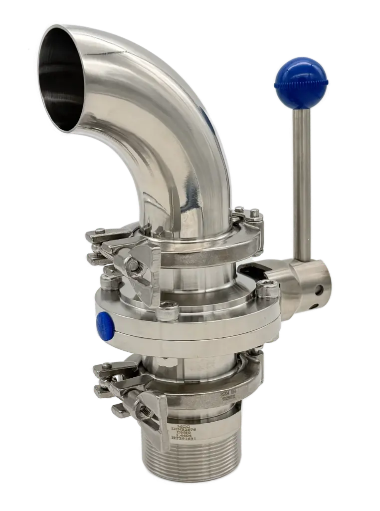 [109148] Clamp barrel tap 2" Jumbo barrel tap stainless steel