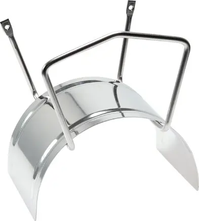 [104723] Wandschlauchhalter (Edelstahl)