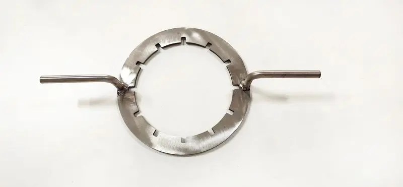 Key for IBC lid, top