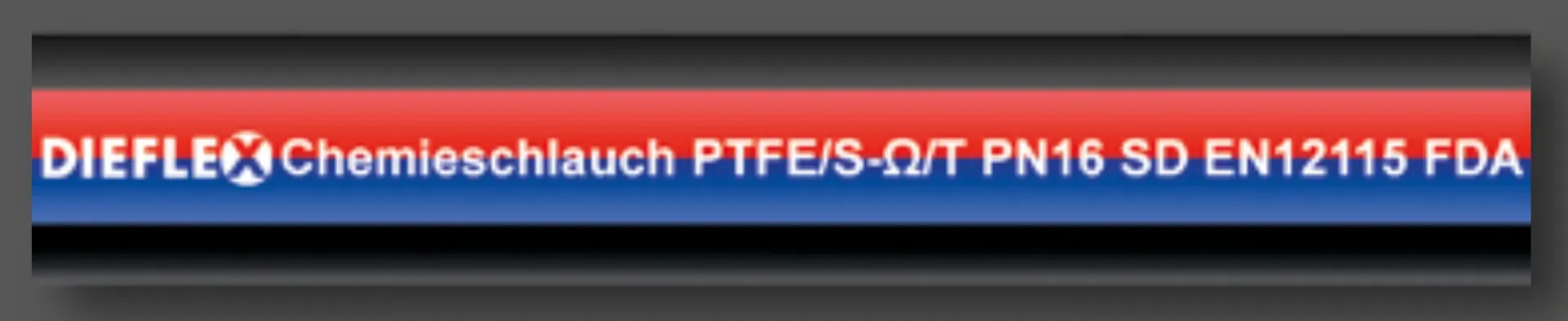 [109514] Chemieschlauch PTFE-SD weiß (13mm x 6mm)