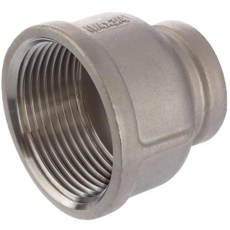 [109572] Reducing sleeve, female thread, stainless steel (1/4", 1/8")