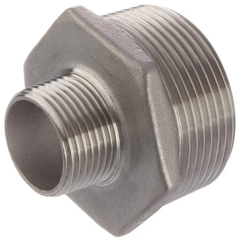 [109589] Reducing nipple, external thread, stainless steel (1/4", 1/8")