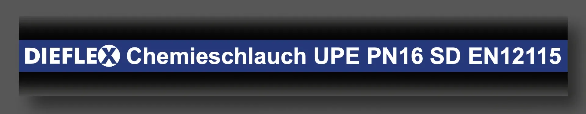 [109499] Chemieschlauch UPE-SD glatte Decke (13mm x 6mm)
