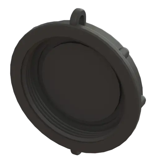 [100652] Closing cap 2 1/8" for Schütz Camlock type