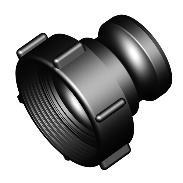 Camlock connector 2" to M80x3 female thread PP