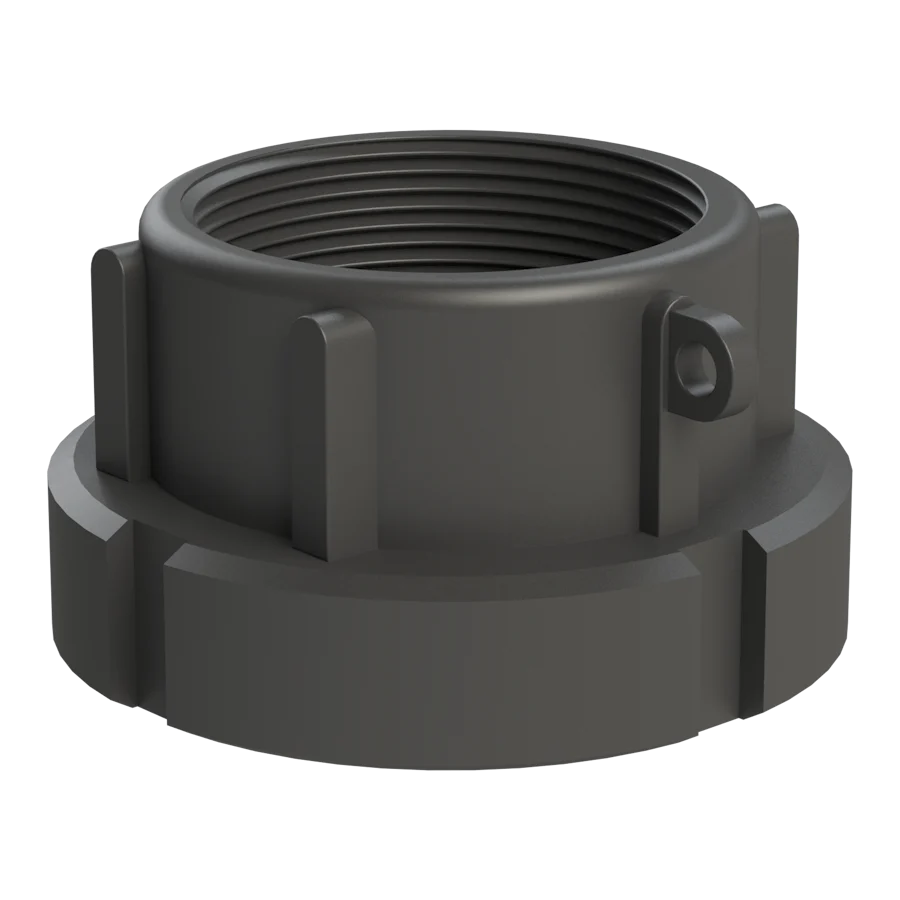 [101417] IBC Adapter 2" BSP Innengewinde auf RD 78 Innengewinde PP