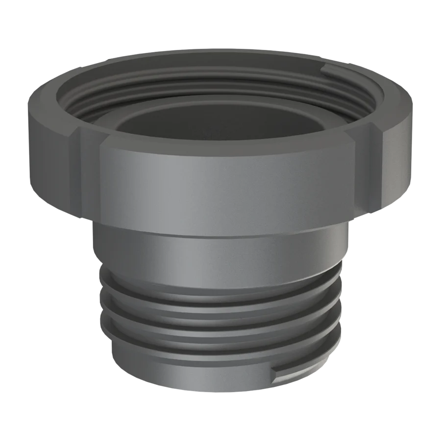 IBC adapter S60x6 male thread to RD 78 female thread PP